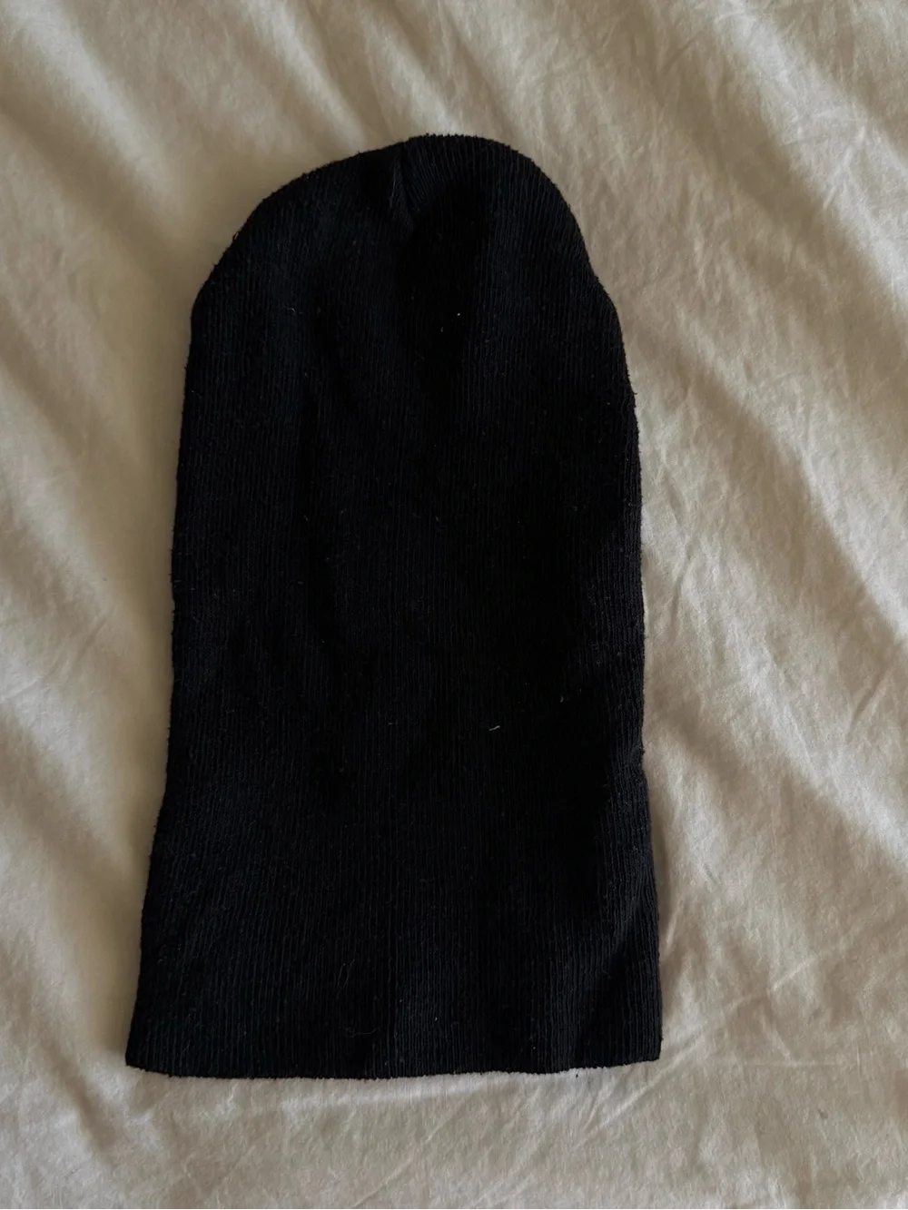 Black 3 Hole Ski Mask Balaclava Knit Face Cover Winter Tactical One Size y2k